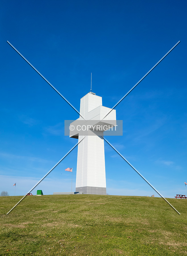 Bald Knob Cross of Peace by Ryan Hildebrand