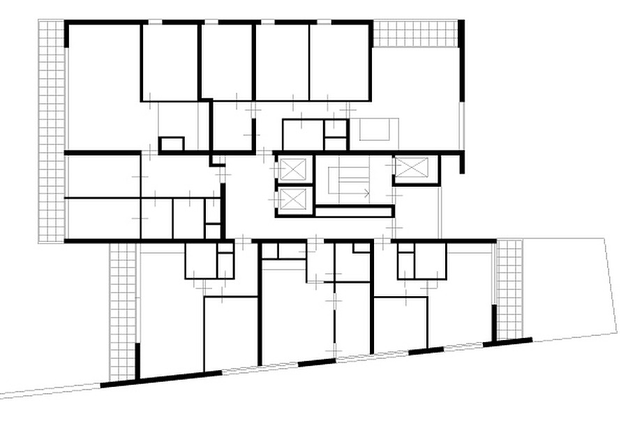 Hochhaus Simmering by Blaich + Delugan Architekten