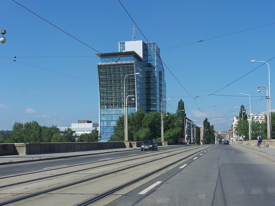 Lighthouse Vltava Waterfront Towers by Florian Barbier