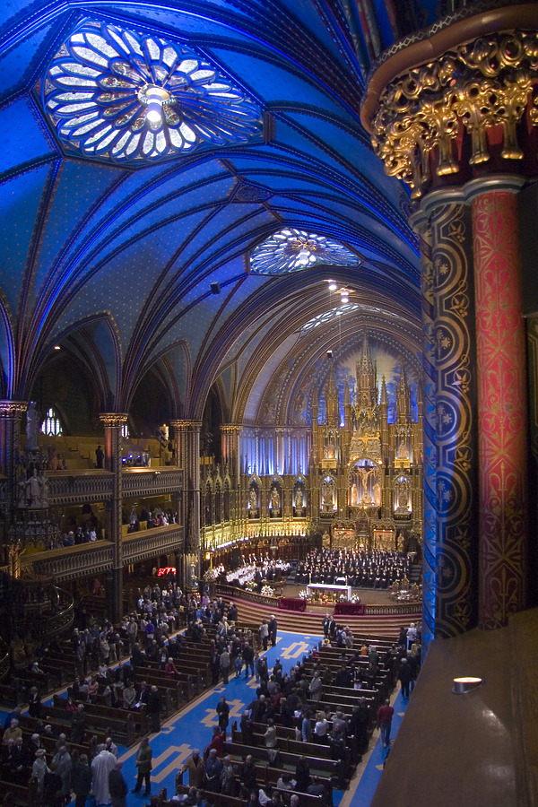 Basilique Notre-Dame-de-Montréal by Pavel Toczynski