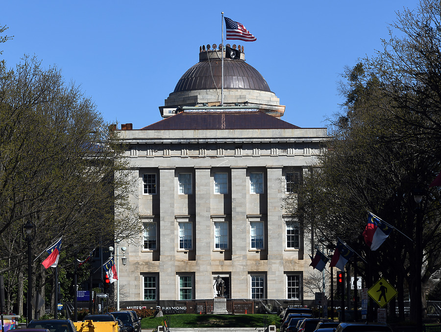 North Carolina State Capitol by John W. Cahill