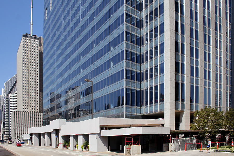 Blue Cross-Blue Shield Tower by Daniel Kieckhefer