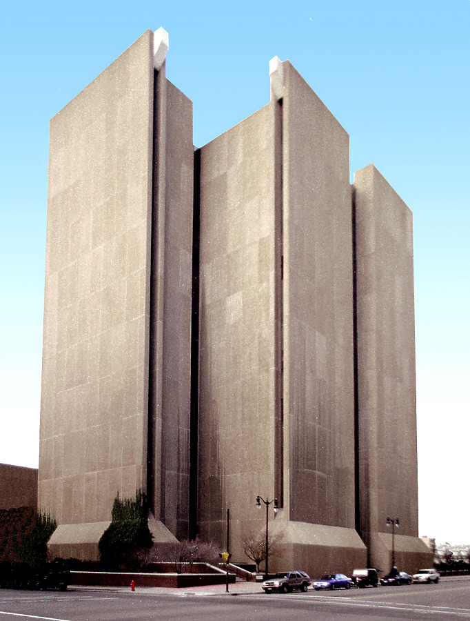 Buffalo City Court Building by John Cahill