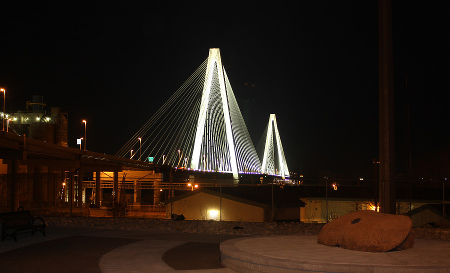 Stan Musial Veterans Memorial Bridge by Ryan Hildebrand