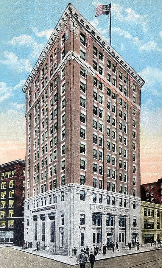 Select Bank Building by The Heyboer Stationary Co.