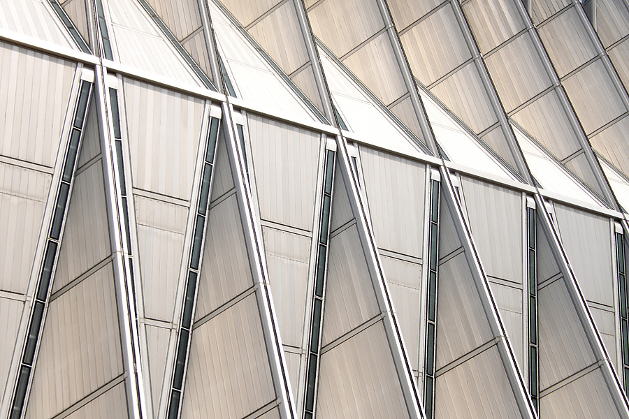 United States Air Force Academy Cadet Chapel by Daniel Kieckhefer