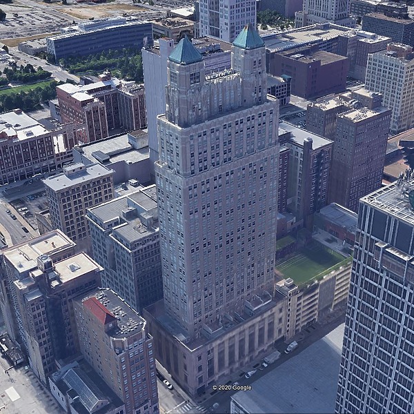 909 Walnut Street by Google Earth