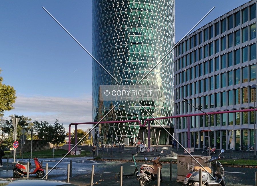 Westhafen Tower by Nephilim