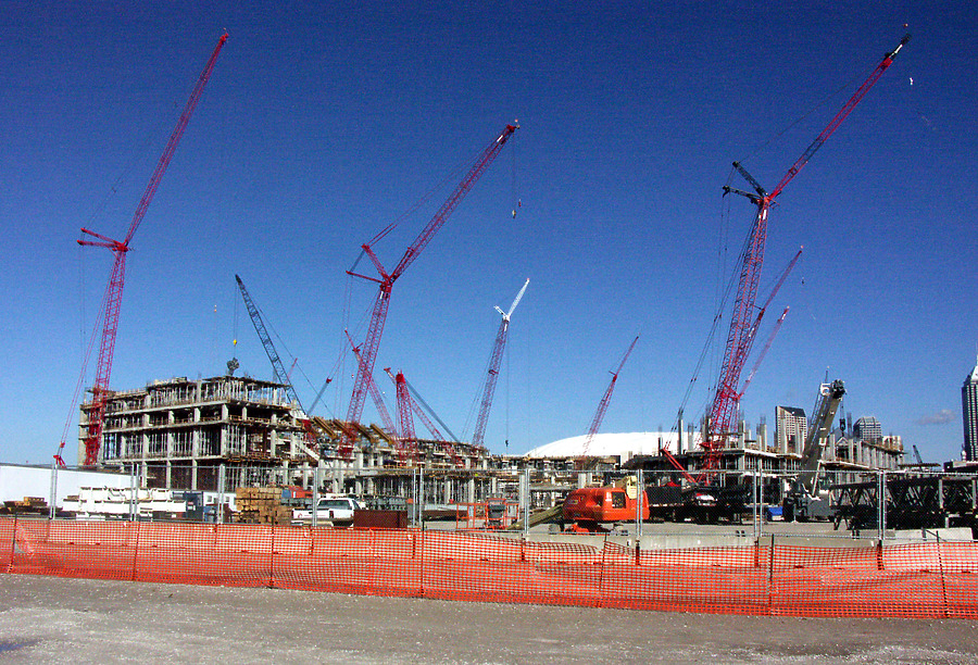 Lucas Oil Stadium by Marshall Gerometta