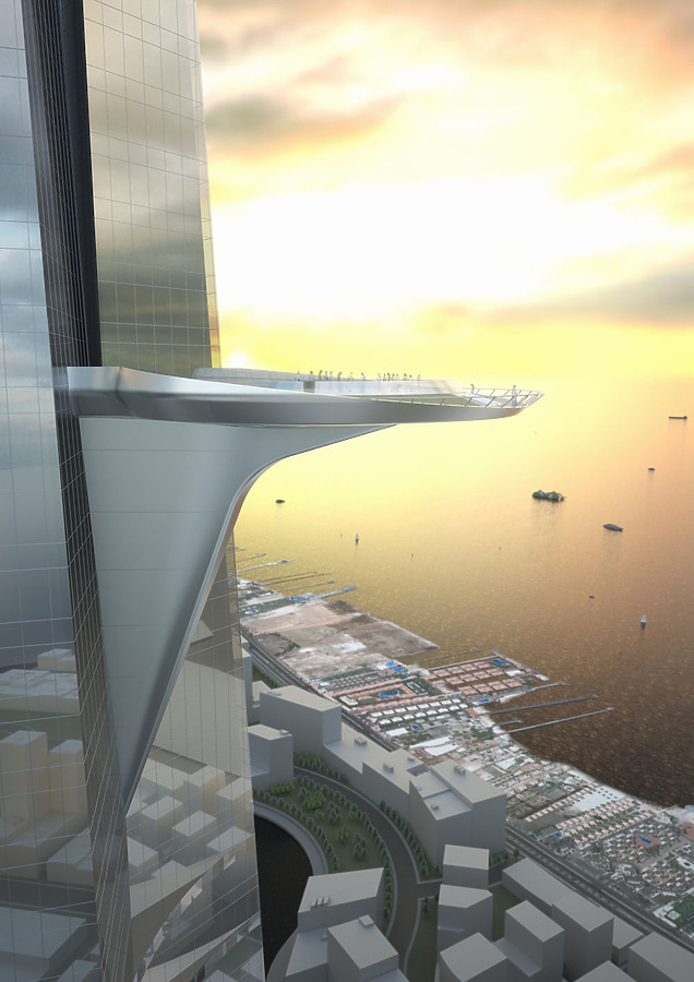 Jeddah Tower by Adrian Smith + Gordon Gill Architecture LLP