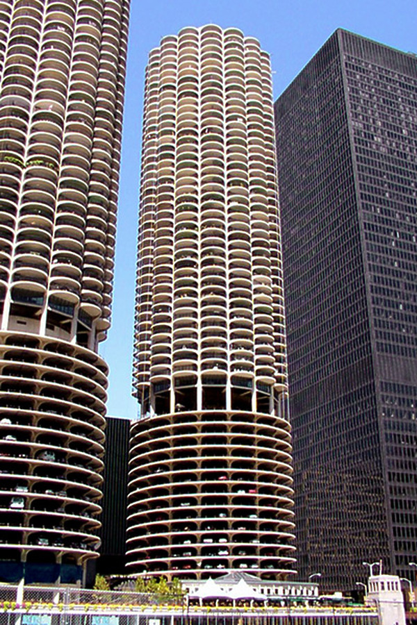 Marina City I by Daniel Kieckhefer