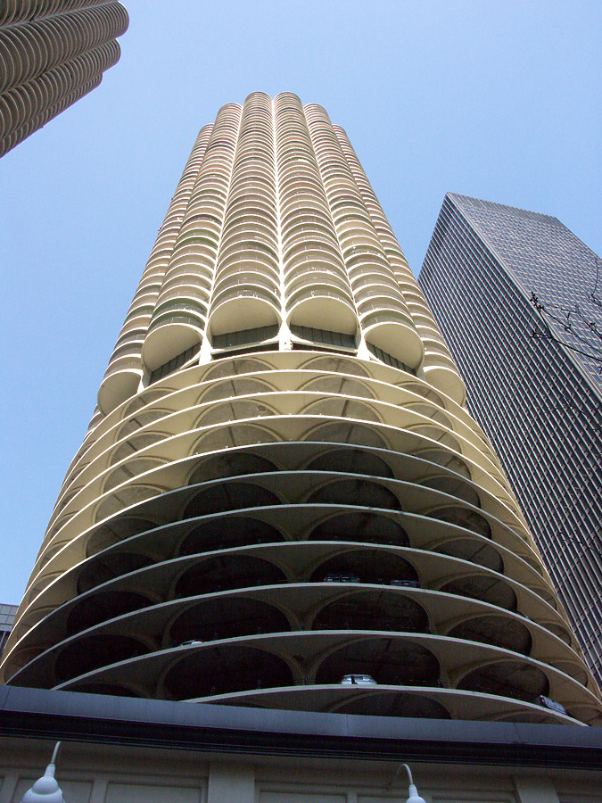 Marina City I by Marshall Gerometta