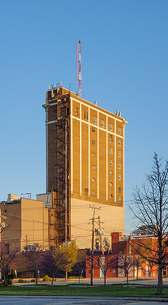 Northwest view; April 18, 2020