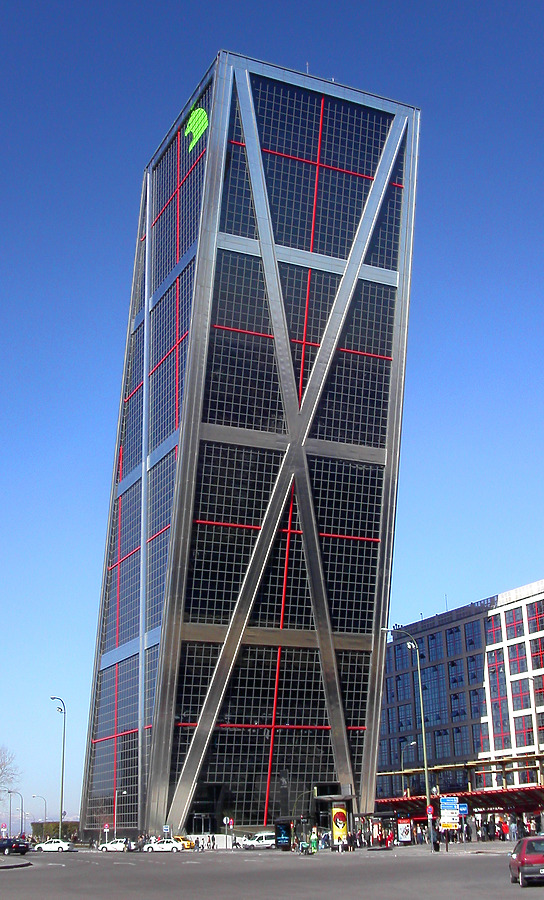 Puerta de Europa I by Cesar Serrano