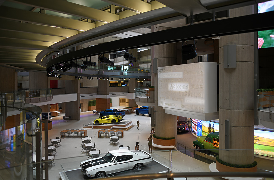 Detroit Marriott at the Renaissance Center by John W. Cahill