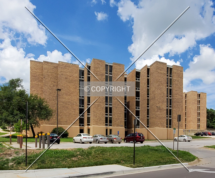 Jayhawk Towers Apartments - Tower D by Ryan Hildebrand