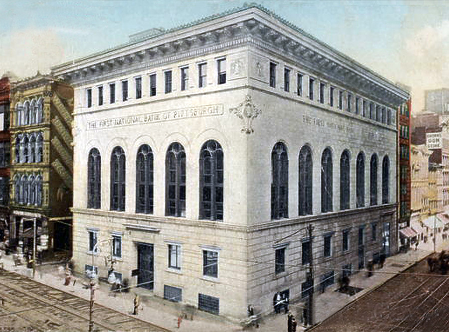 First National Bank Building by A. C. Bosselman & Co.