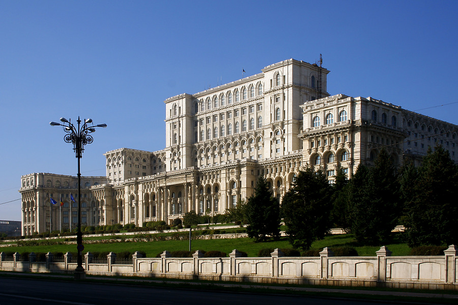 Palace of the Parliament by Daniel Kieckhefer