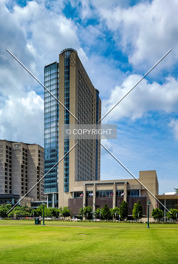 Omni Hotel CNN Center North Tower by Ryan Hildebrand