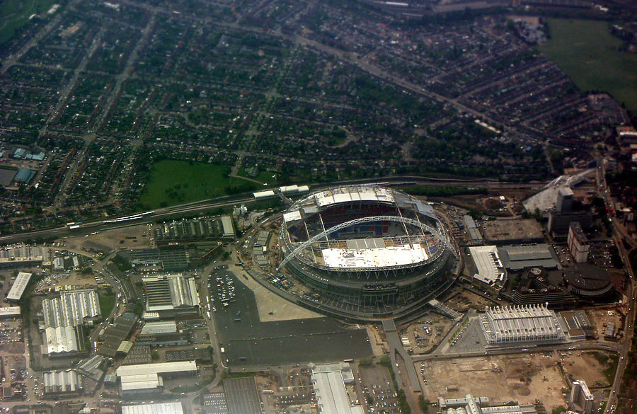 Wembley Stadium by Marshall Gerometta