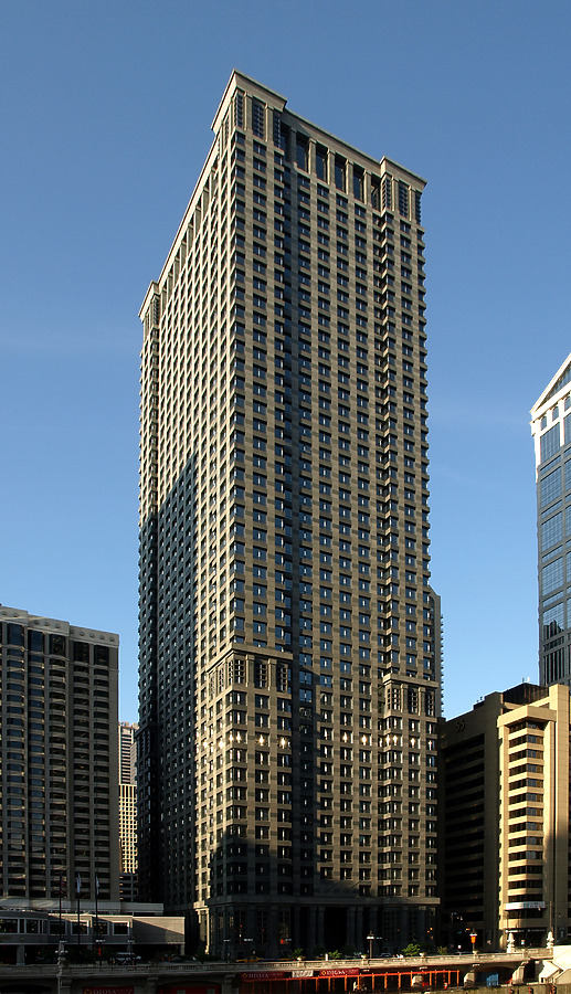 Leo Burnett Building by Marshall Gerometta