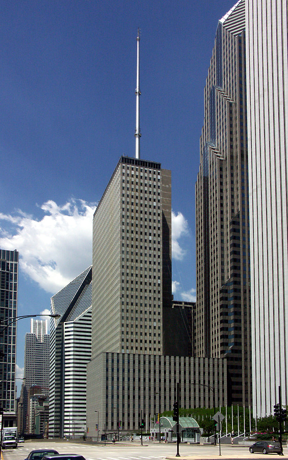 One Prudential Plaza by Marshall Gerometta