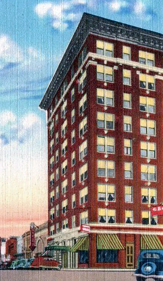 Bank of America Building by Asheville Post Card Co.