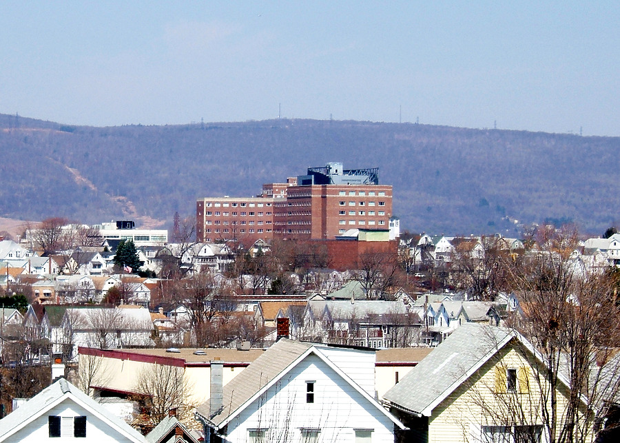 Wilkes-Barre General Hospital by John Cahill