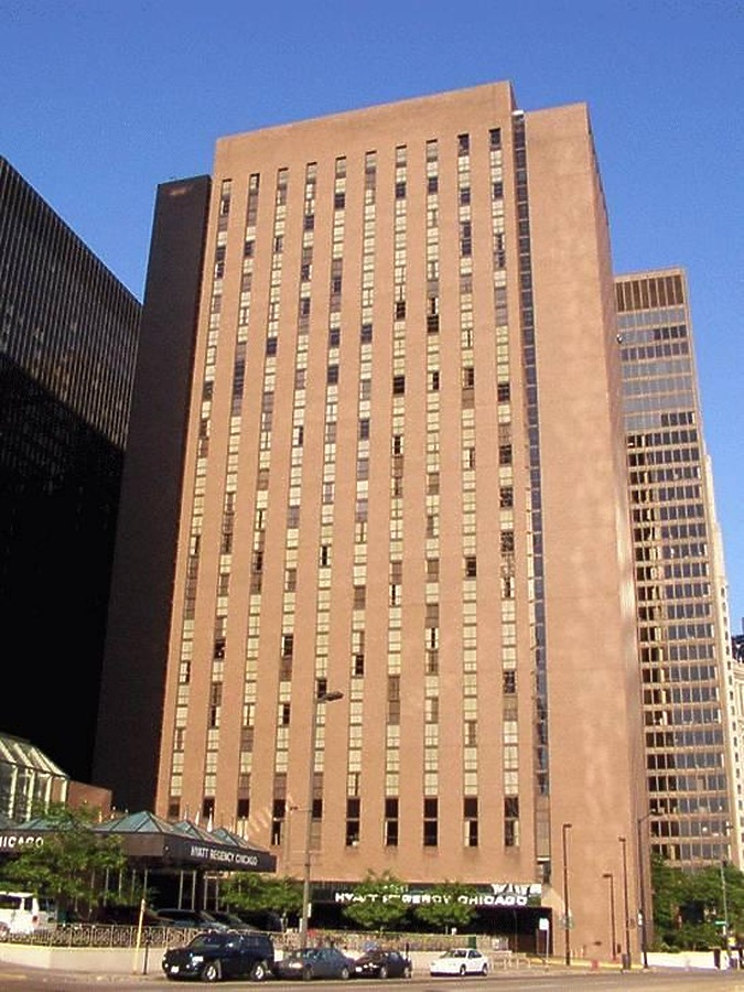 Hyatt Regency Chicago, West Tower by Daniel Kieckhefer