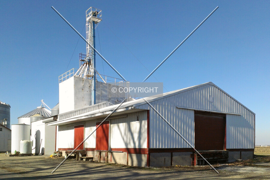 Wyman Grain Company A Building