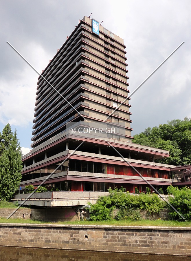 Thermal Spa Sanatorium by Florian Barbier