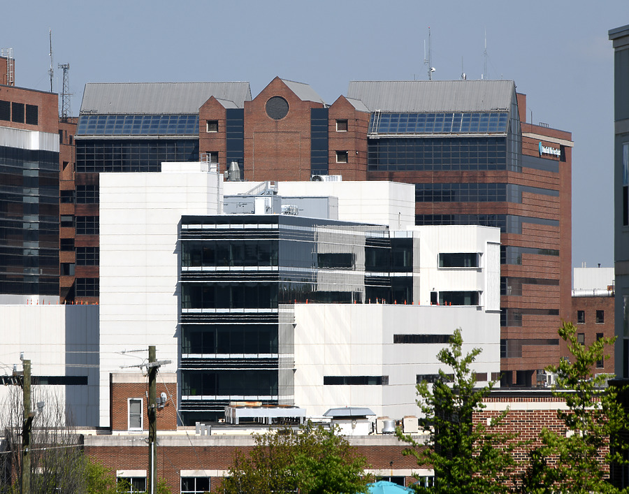 Janeway Clinical Sciences Tower - WFUBMC by John W. Cahill