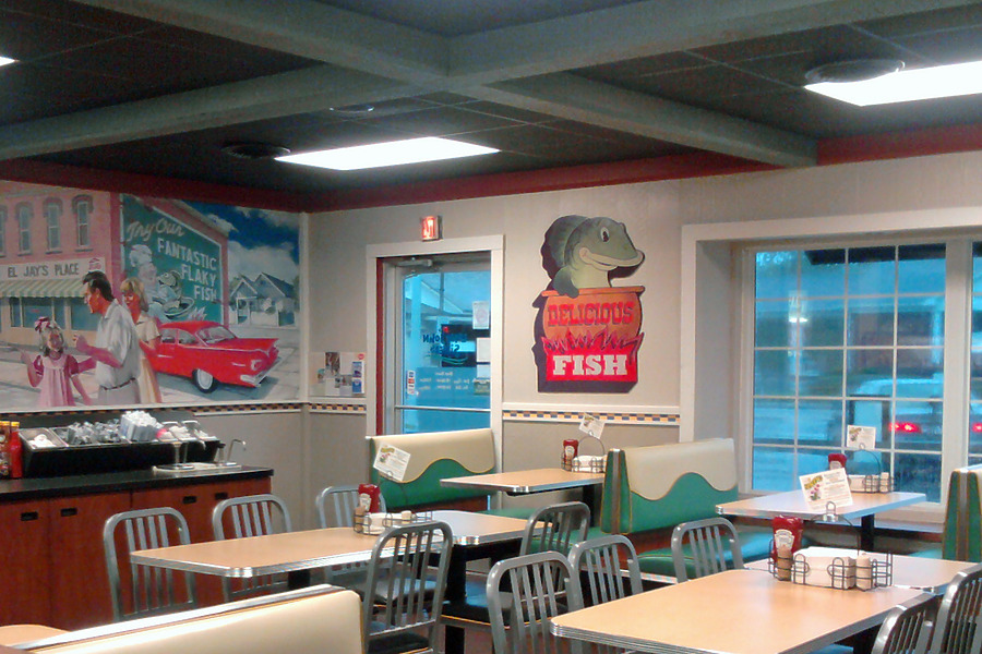 Long John Silver's Restaurant by Ryan Hildebrand