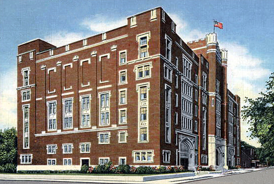 Cornerstone Center for the Arts by Muncie News Co./Curteich