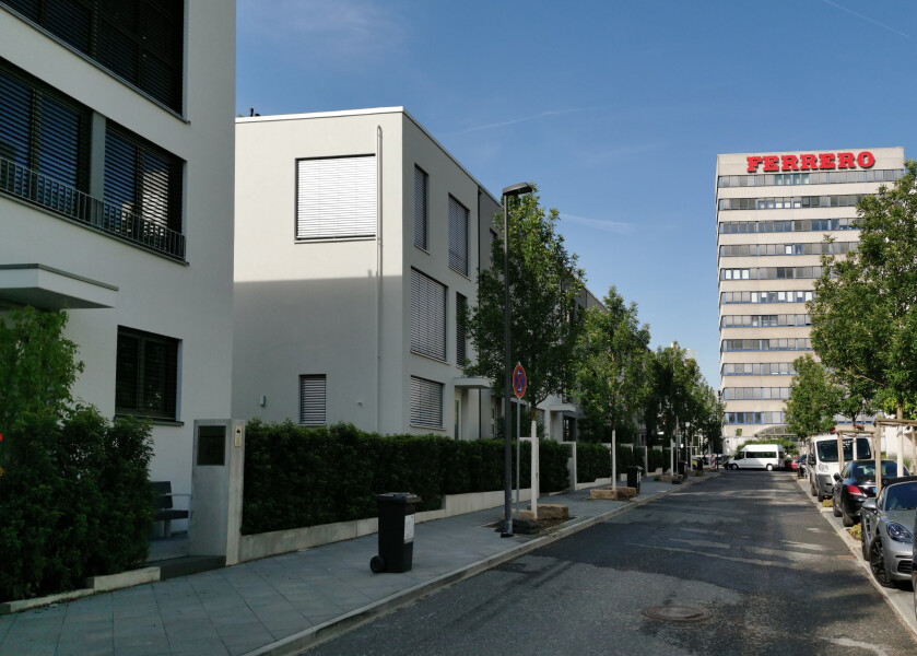 Stadthäuser - Stadtgärten Henninger Turm