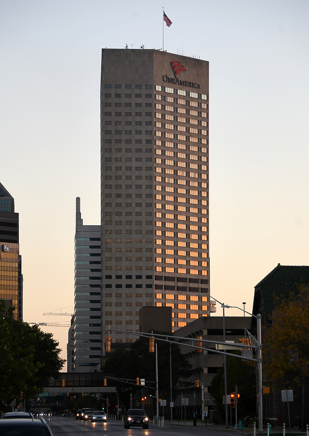 OneAmerica Tower by John W. Cahill