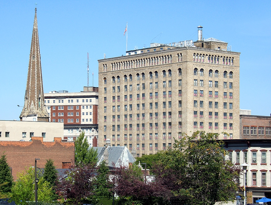 Adirondack Bank Building by John Cahill