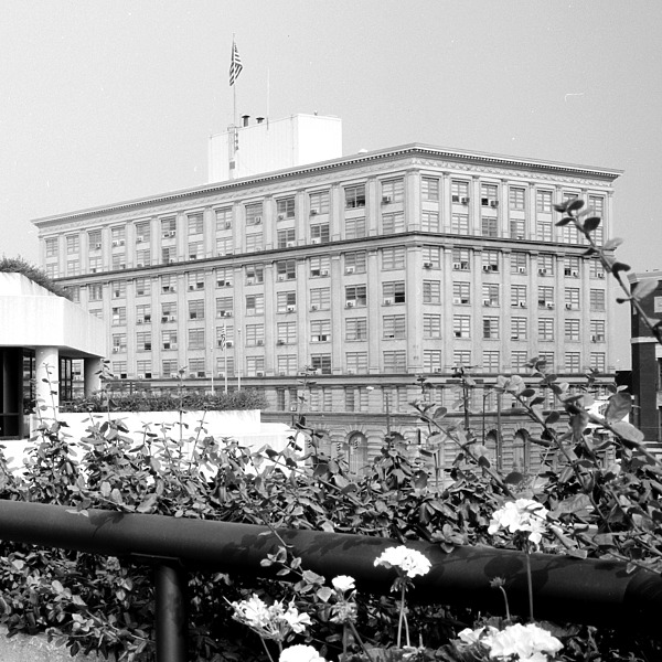 Hull Plaza by Historic American Buildings Survey, Bill Swartz