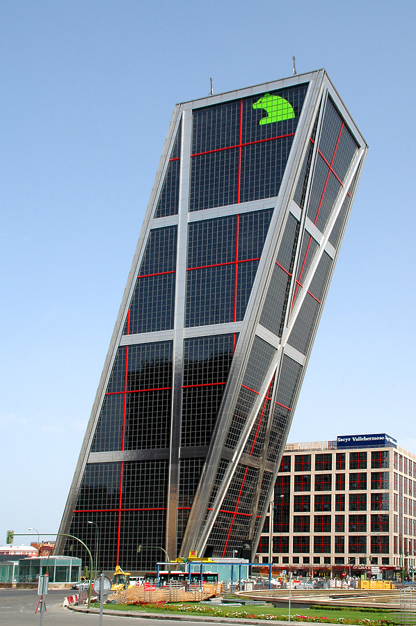 Puerta de Europa I by John Bek