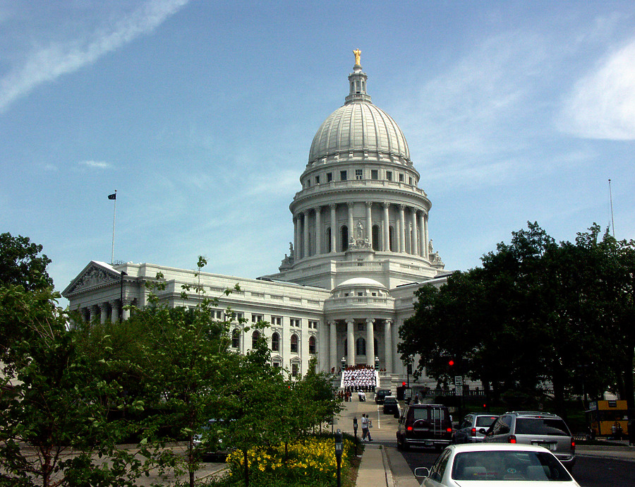 Wisconsin State Capitol by Marshall Gerometta