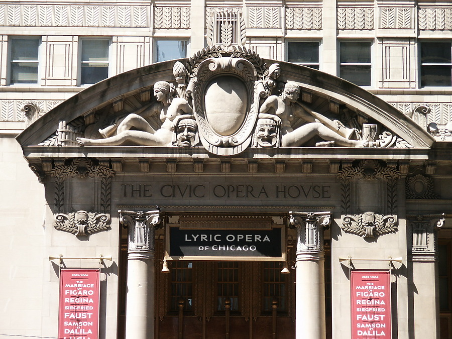 Civic Opera Building by Daniel Kieckhefer