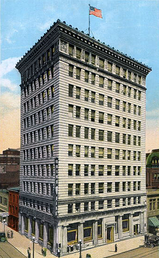 Sinclair Building by Curt Teich & Co.