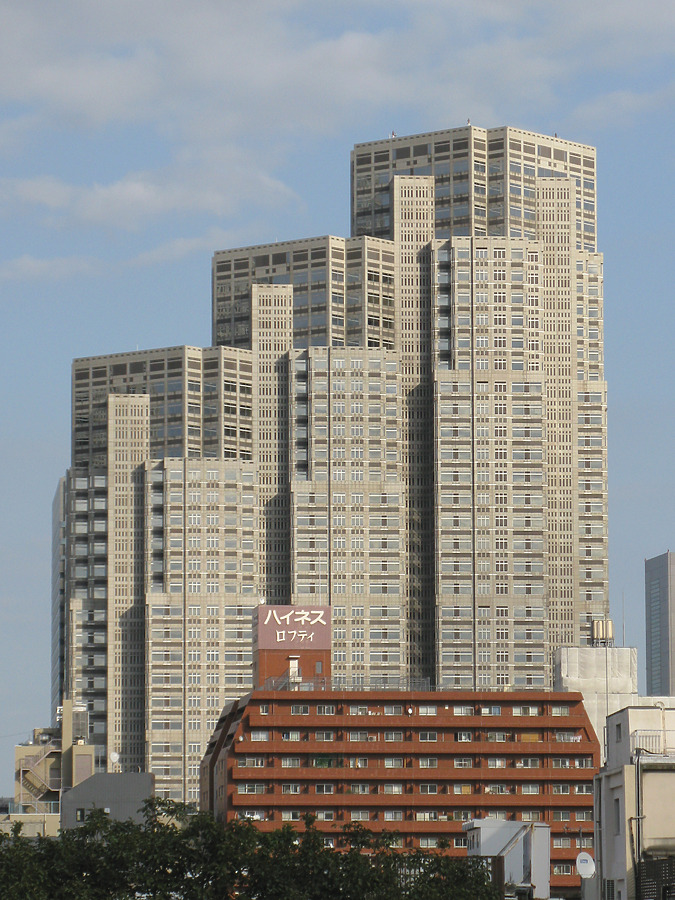 Tokyo City Hall Tower II by Kevin Hemphill