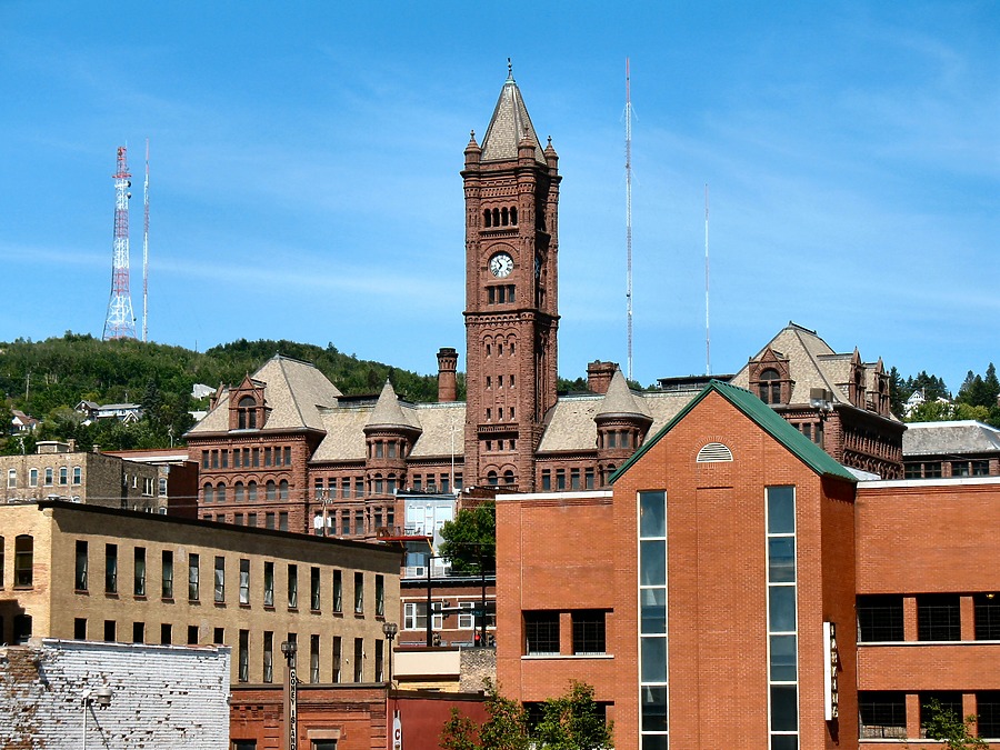 Old Duluth Central High School by James Peacock