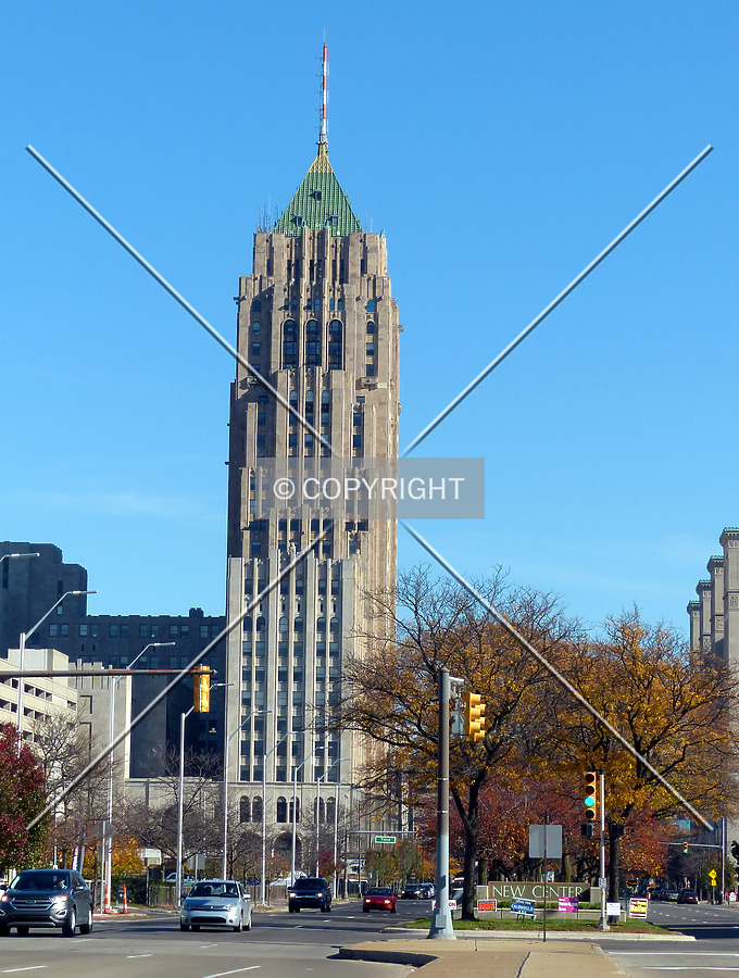 Fisher Building by Nate Lindsey