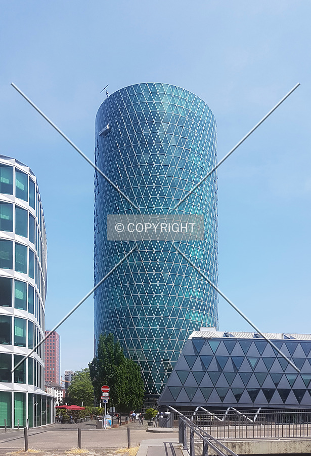 Westhafen Tower by Nephilim