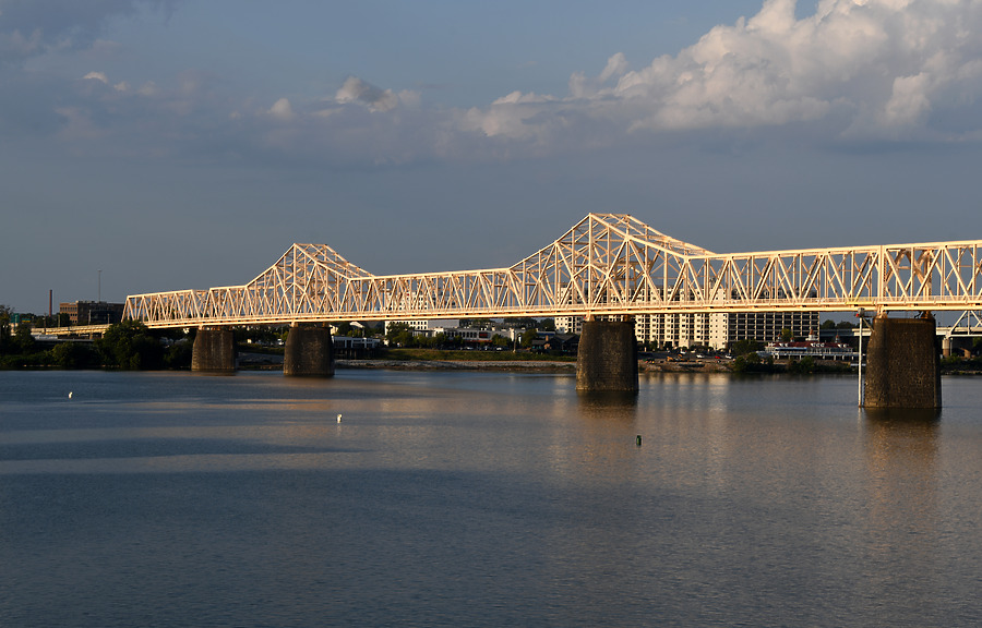 George Rogers Clark Memorial Bridge by John W. Cahill