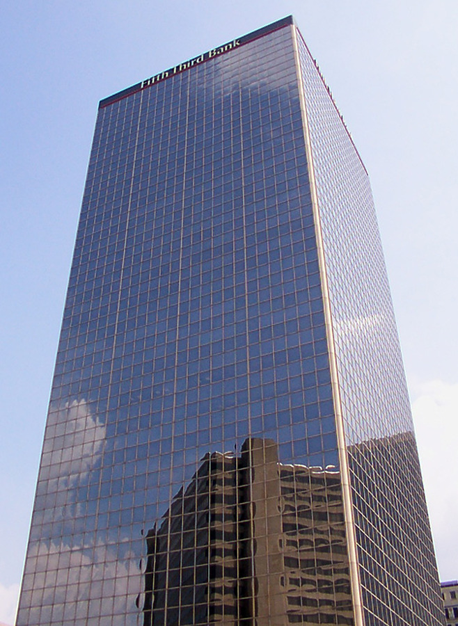 B & W Tower by Daniel Kieckhefer