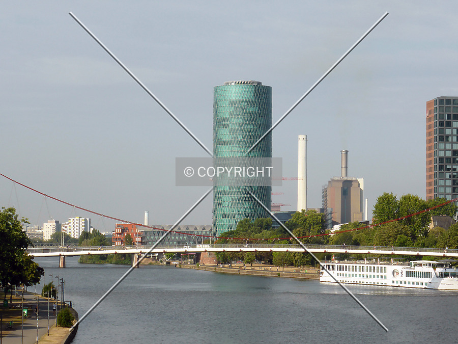 Westhafen Tower by Nephilim