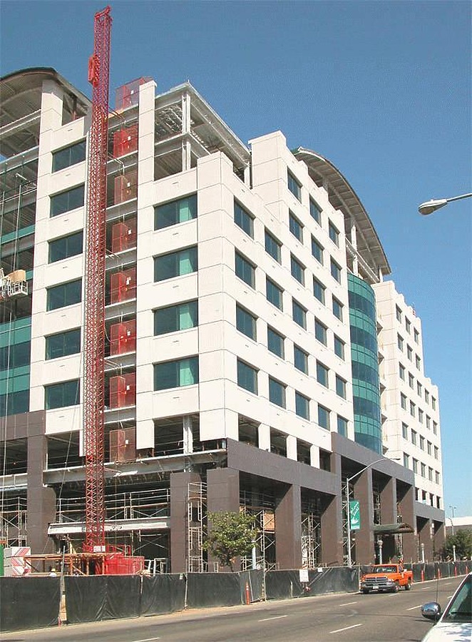Tower at Convention Center Court by Jim Schwartz